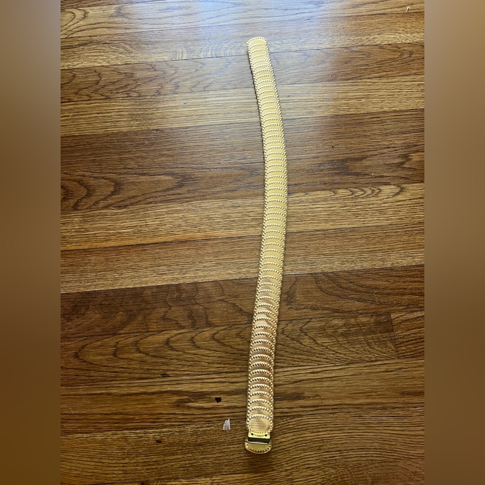 Gold Spiral Design Belt Accessory
